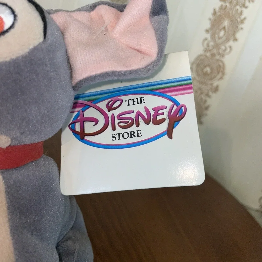 DISNEY STORE Lady and the Tramp - Mini Bean Bag Tramp Dog Plush 6.5